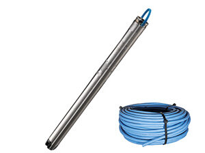 Grundfos SQE 2-70 inkl blåkabel från Aquadrip